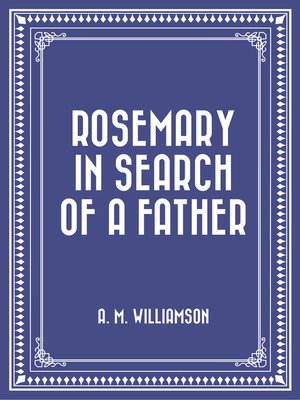 cover image of Rosemary in Search of a Father
